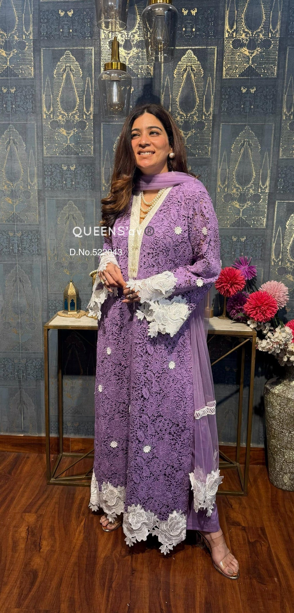 Pakistani Crochet Suit Set