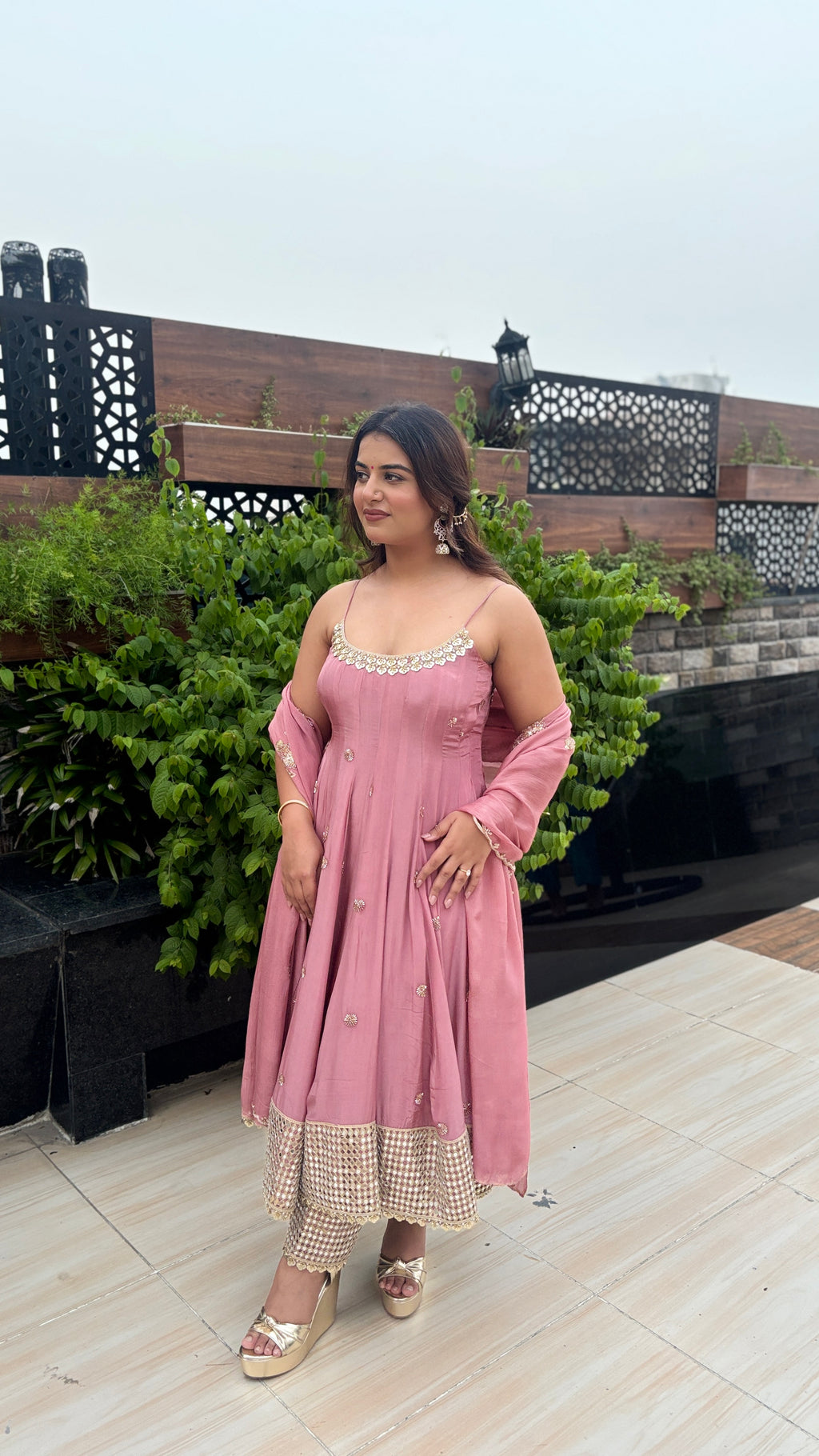 Radha Anarkali Set AN10074