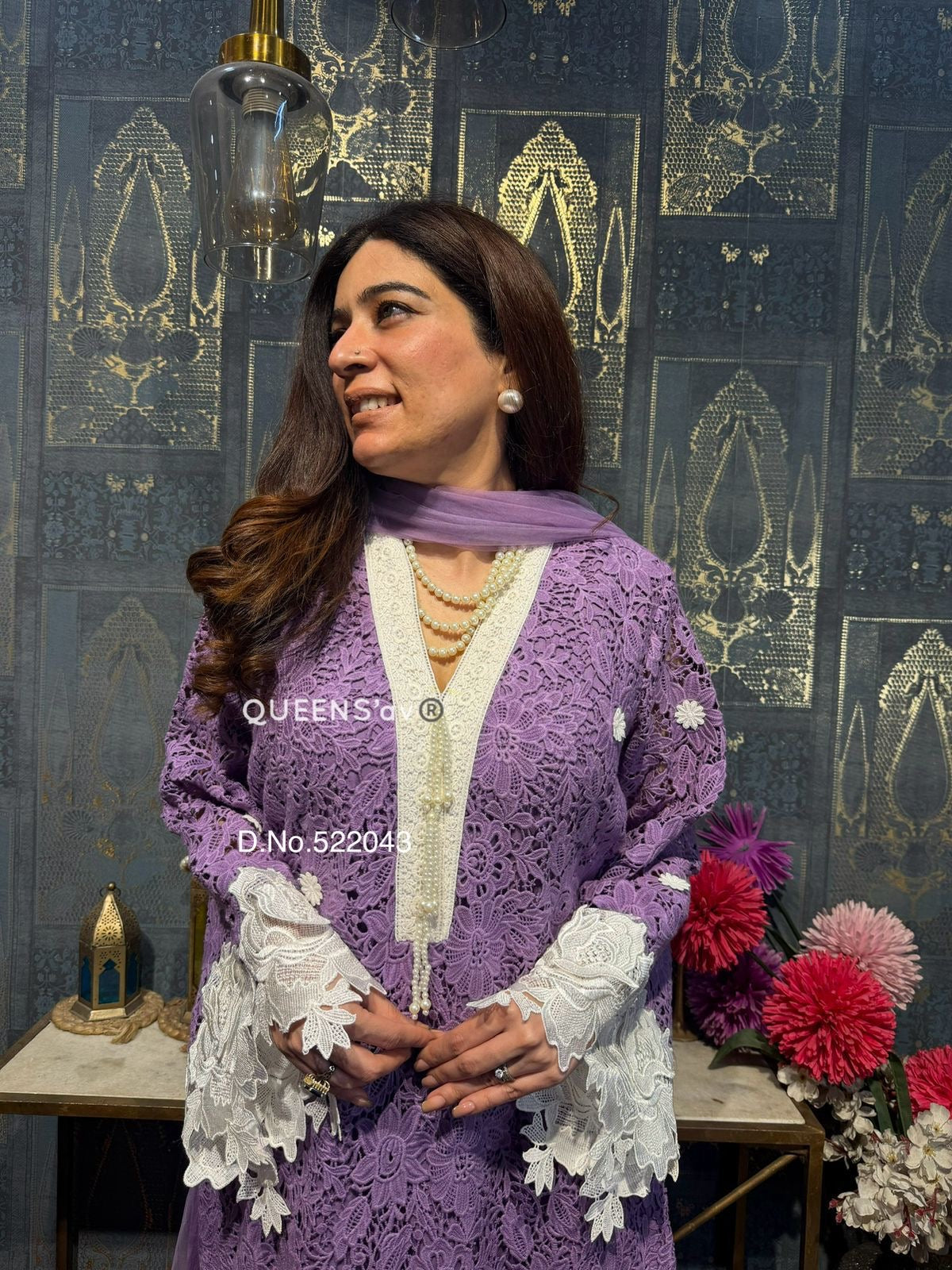 Pakistani Crochet Suit Set