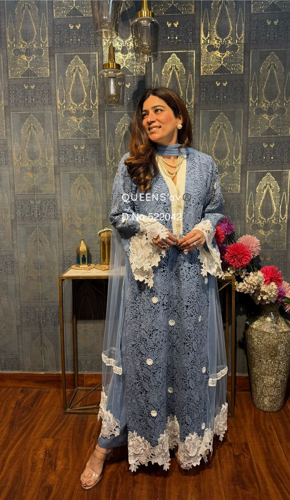 Pakistani Crochet Suit Set
