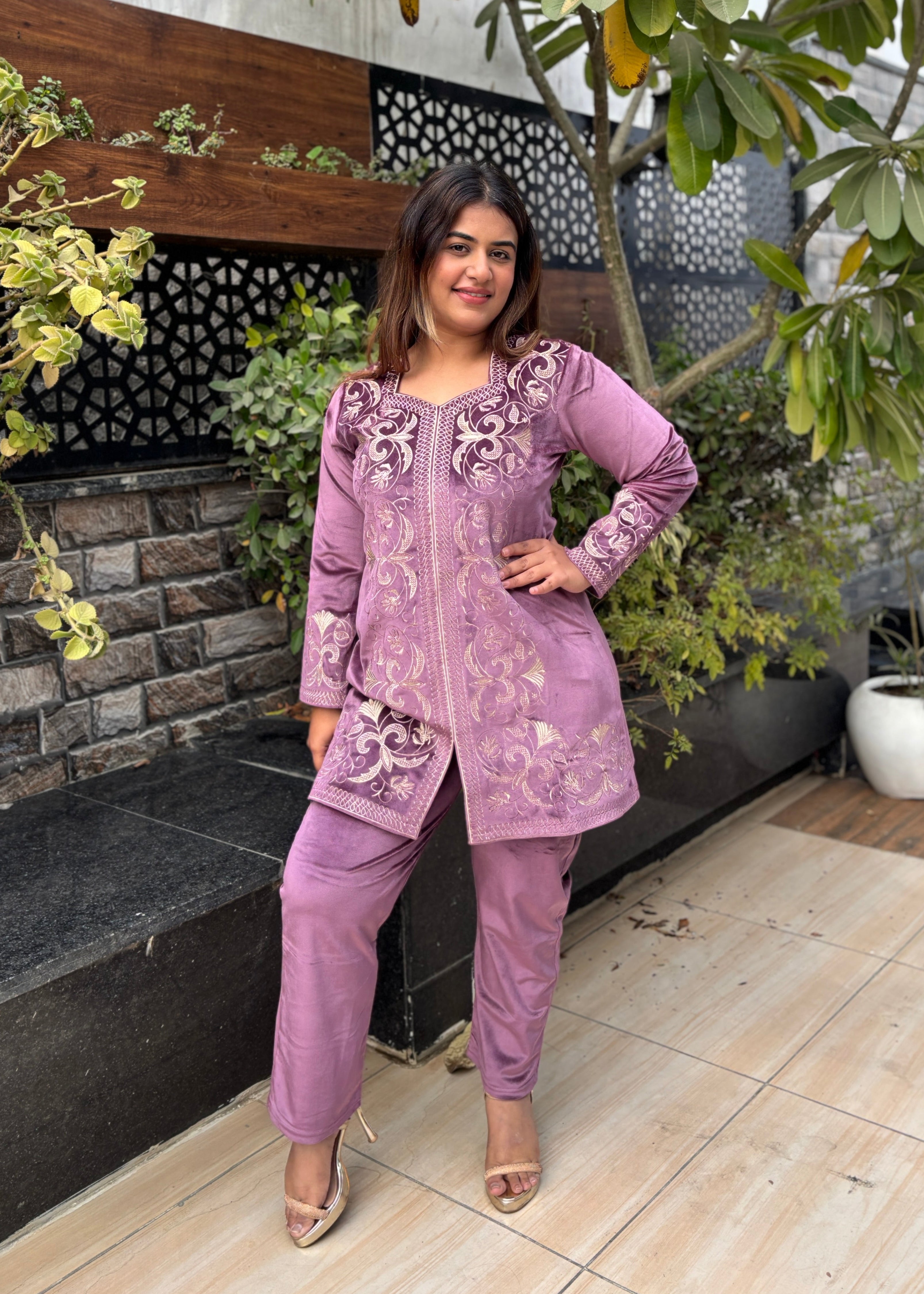 Velvet 2 Piece Co-ord Set