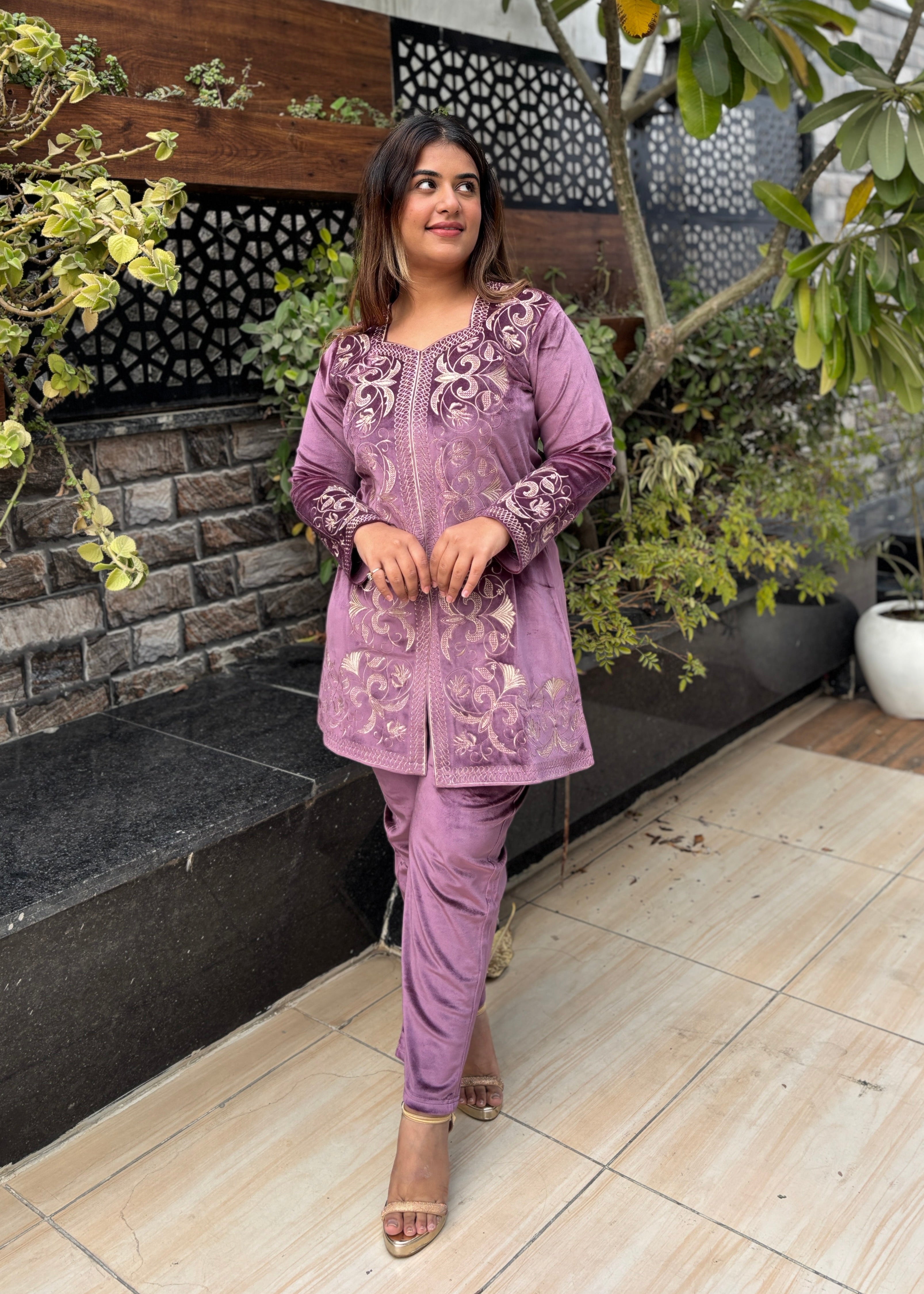 Velvet 2 Piece Co-ord Set