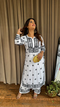 Masakali Chikankari Coord Set