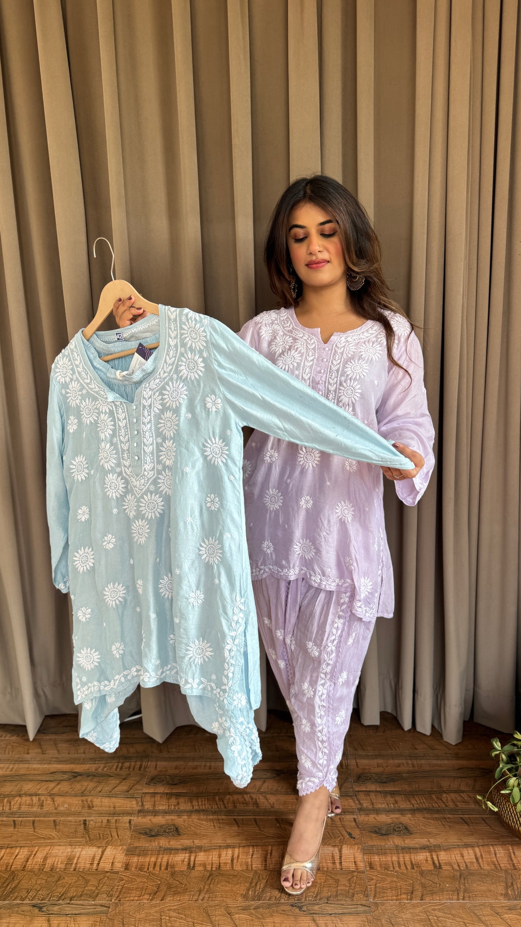 Noora Chikankari Cord Set