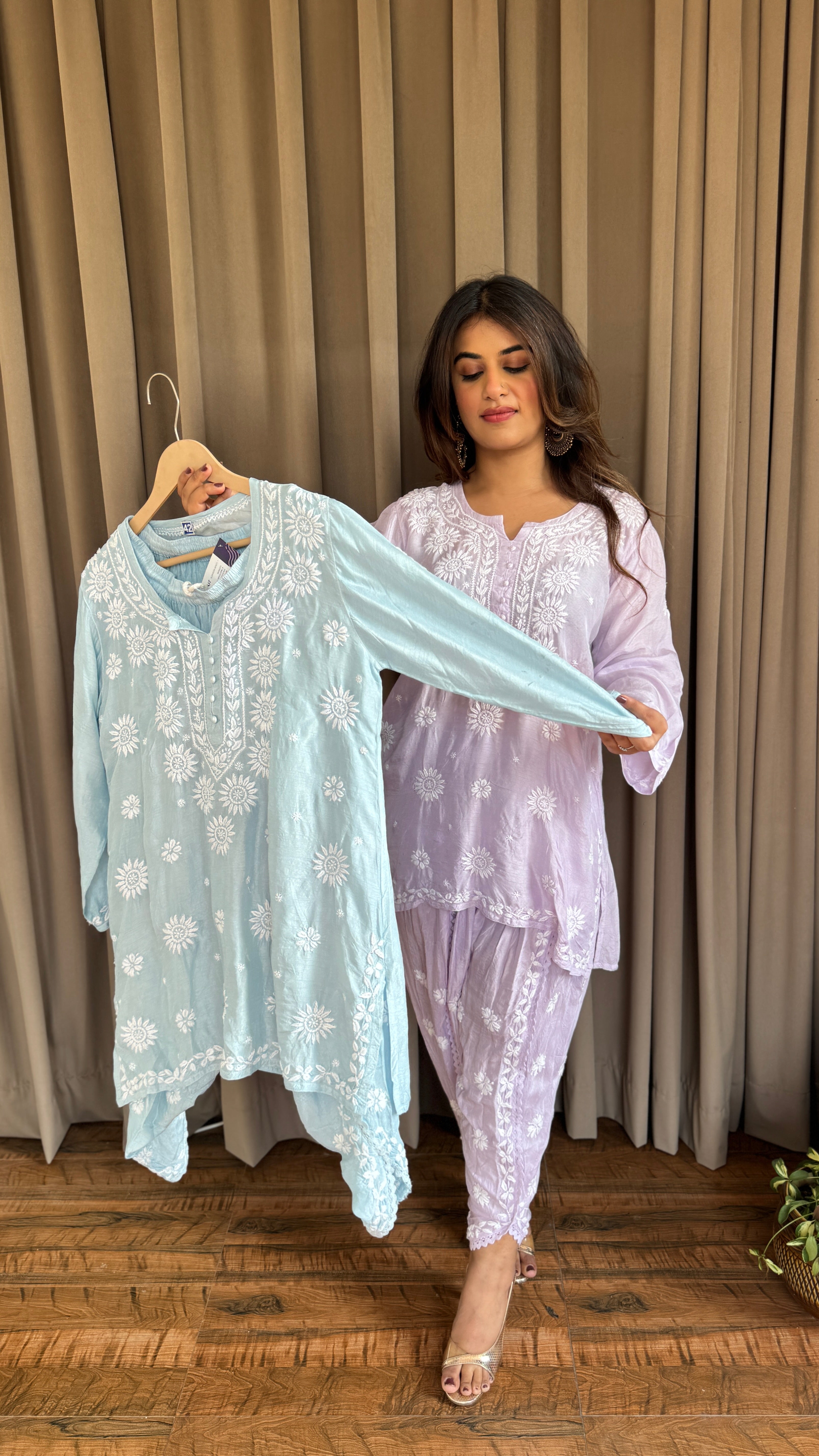 Noora Chikankari Cord Set