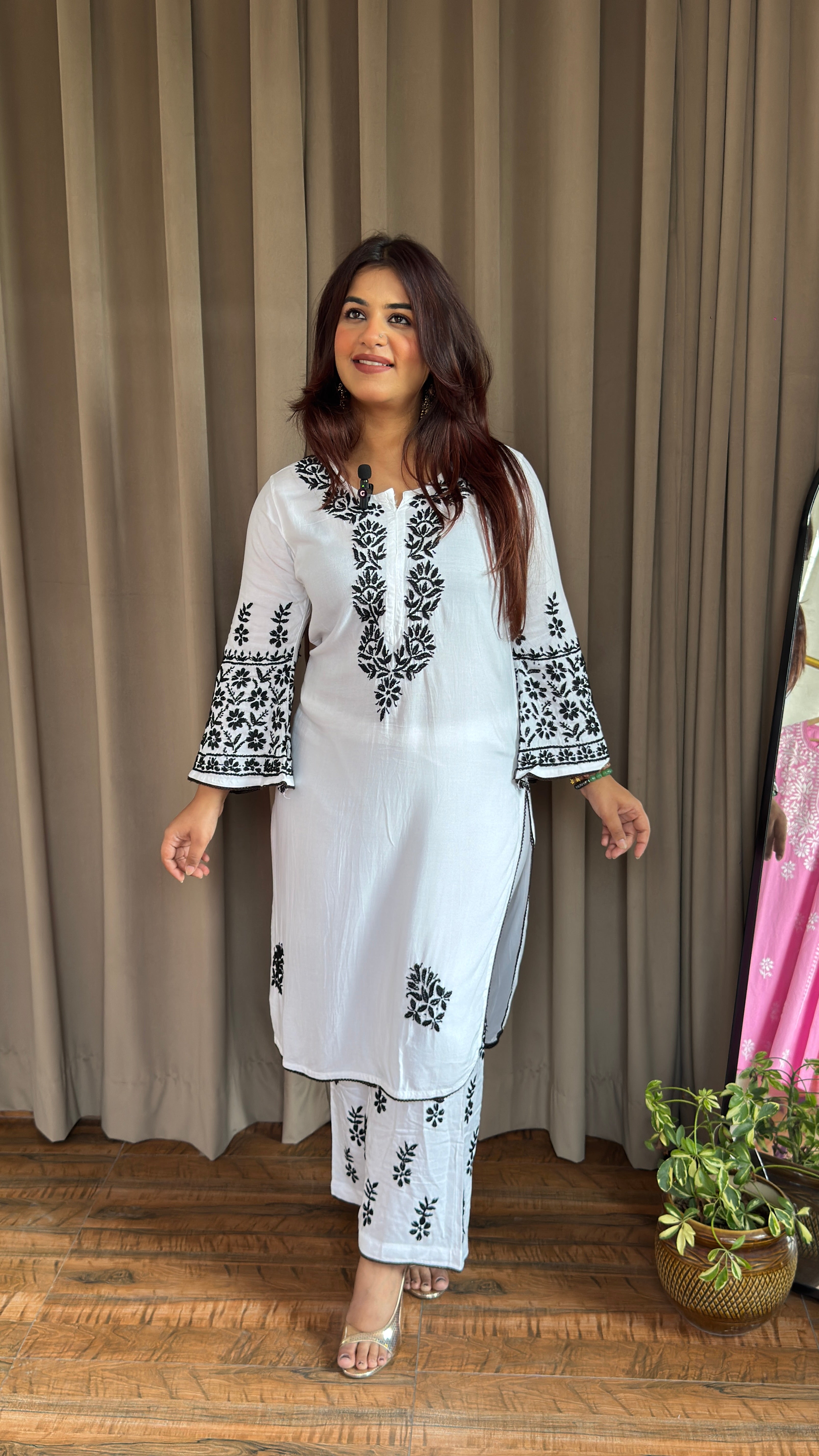 Zaira Chikankari Cord Set