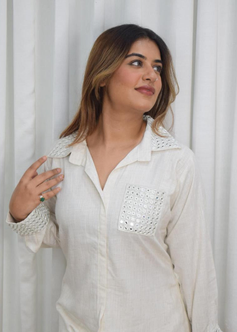 Formal Linen Coord Set