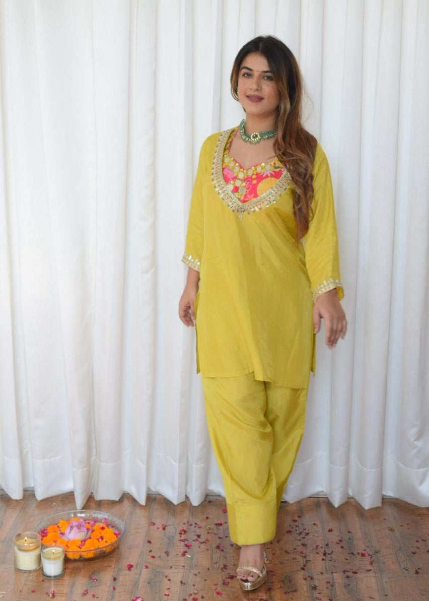 Silk 3 Piece Coord Set