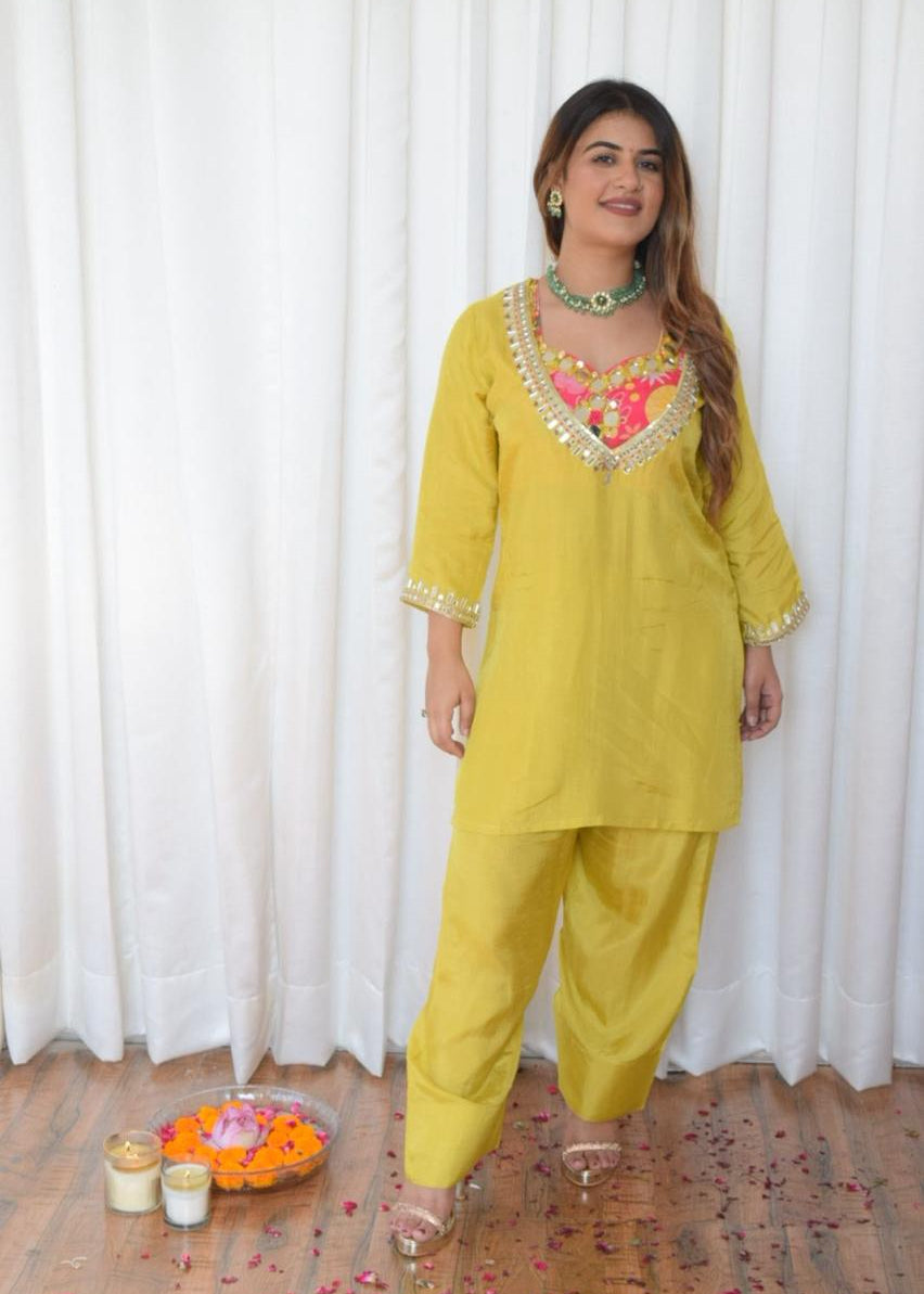 Silk 3 Piece Coord Set