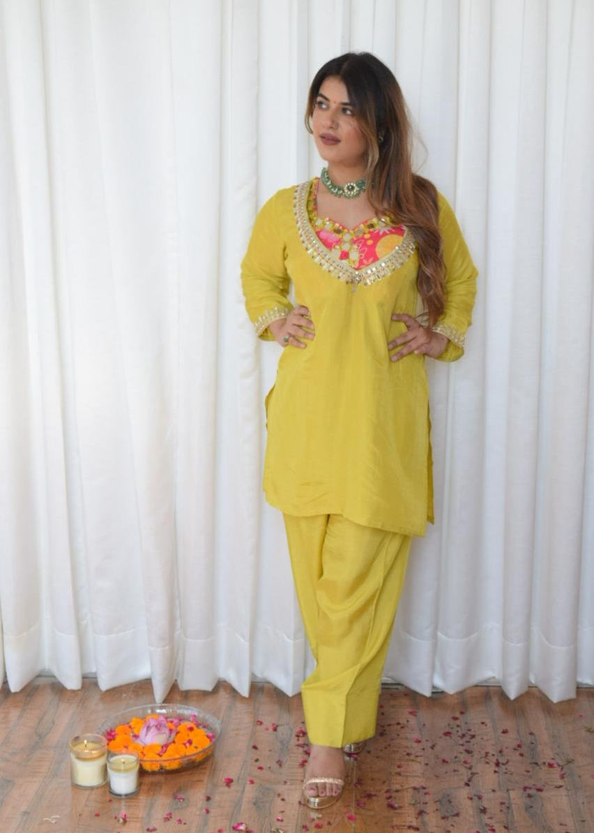 Silk 3 Piece Coord Set