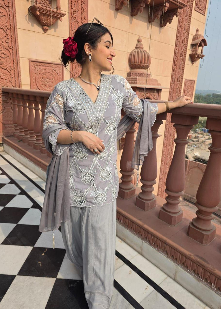 Farshi Salwar Suit Set